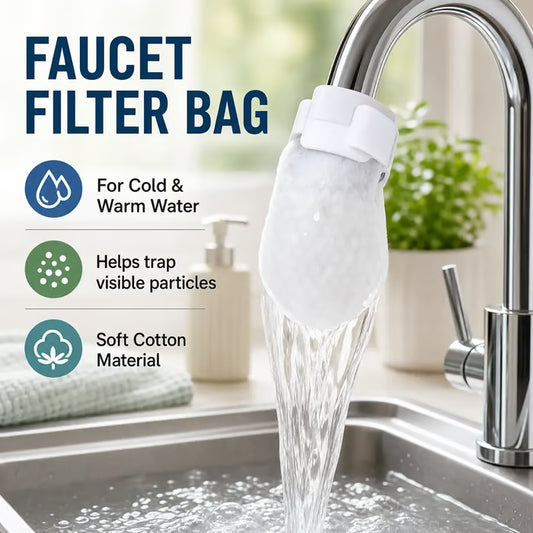 💧 Disposable Cotton Faucet Filter Bags