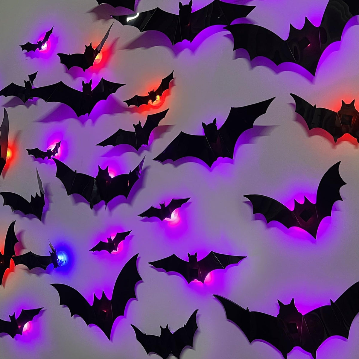 ✨🎃2026 Halloween Early Sale🦇3D Bat Light Decoration Set