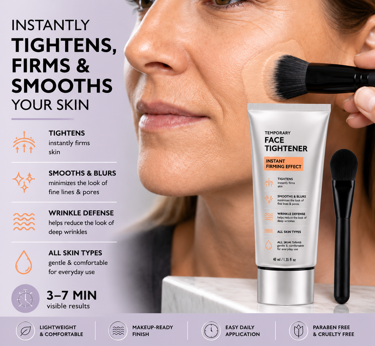 Look Instantly Smoother, Firmer & More Youthful in Minutes