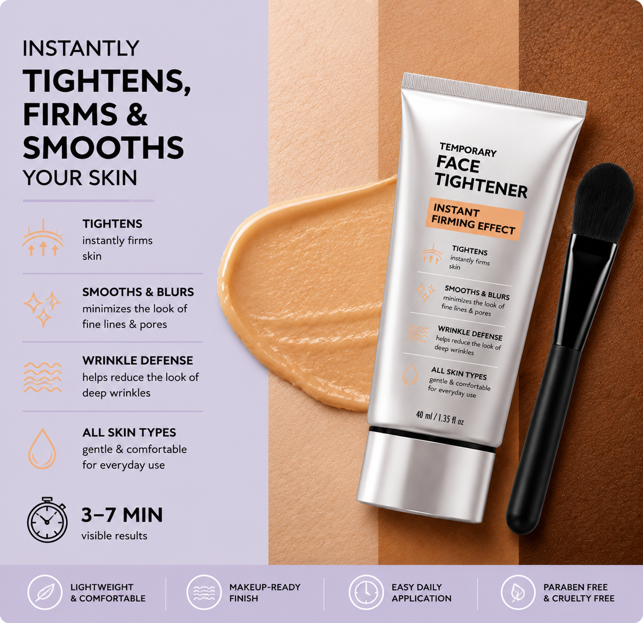 Look Instantly Smoother, Firmer & More Youthful in Minutes