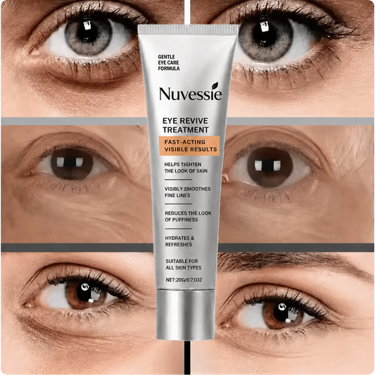 Nuvessie Instant Eye Tightener – Visible Smoothing in 90 Seconds