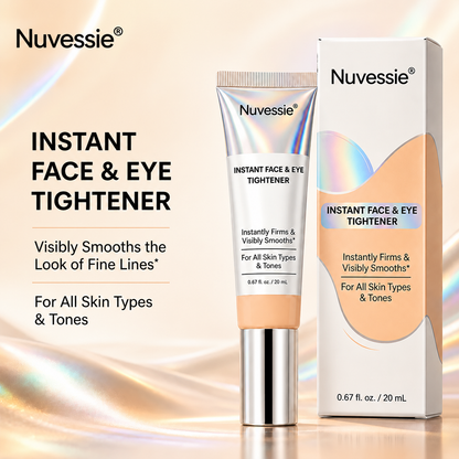Nuvessie Instant Face Tightener – Visible Smoothing in 60 Seconds, Progressive Results in 18 Days