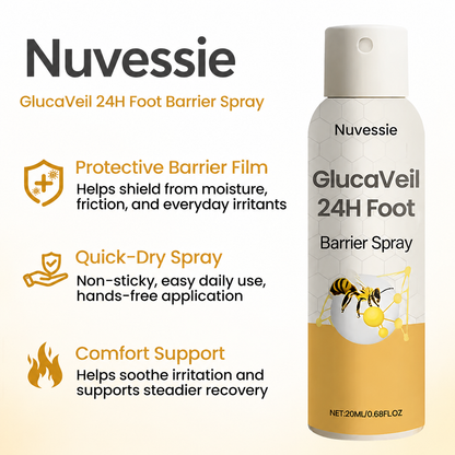 Nuvessie GlucaVeil 24H Foot Barrier Spray
