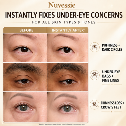 Nuvessie Instant Face Tightener – Visible Smoothing in 60 Seconds, Progressive Results in 18 Days