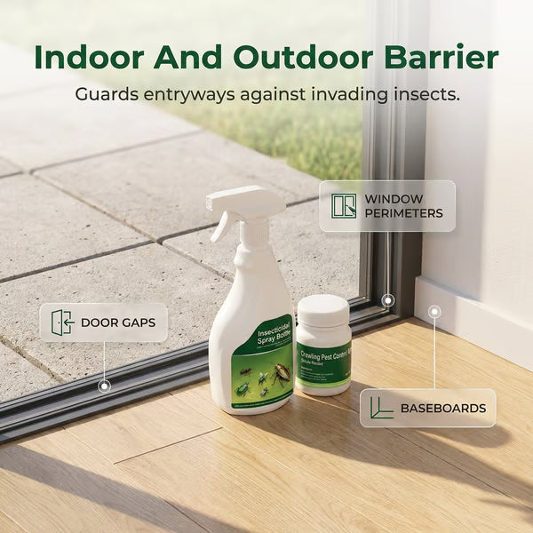 🏆#1 Best Seller: Complete Pest Control Insecticide Spray Powder Kit