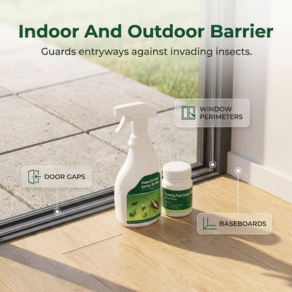 🏆#1 Best Seller: Complete Pest Control Insecticide Spray Powder Kit