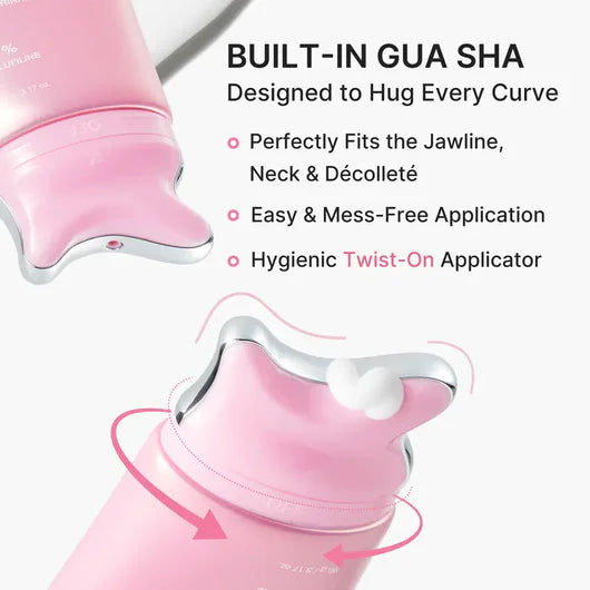 Nuvessie Collagen Gua Sha Neck Wrinkle Cream A 5-Minute Gua Sha Ritual for a Firmer, Smoother Neck