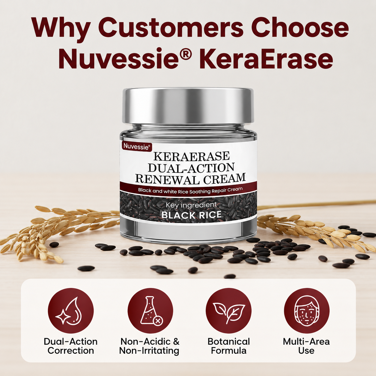 Nuvessie®KeraErase Dual-Action Renewal Cream