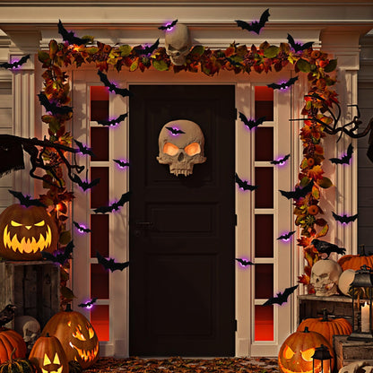✨🎃2026 Halloween Early Sale🦇3D Bat Light Decoration Set