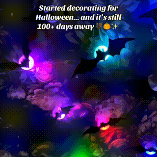 ✨🎃2026 Halloween Early Sale🦇3D Bat Light Decoration Set