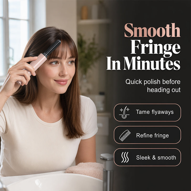Portable Wireless Mini Hair Styler with Comb – More Volume & A Naturally Full Look